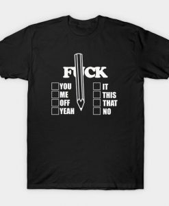 Fuck Choice Tshirt EL01