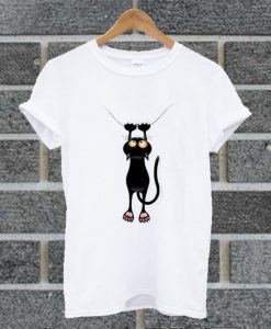 Funny Cat T Shirt FD