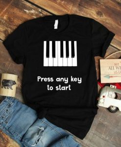 Funny Piano Student T-Shirt VL01