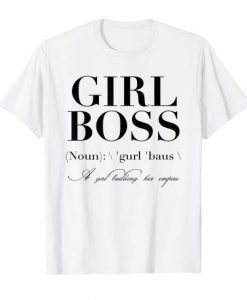 Girl Boss T Shirt SR01