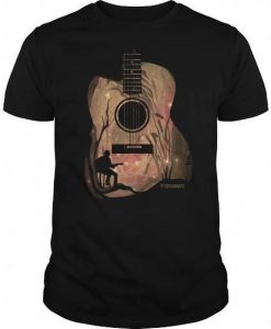 Guitar Black T-Shirt VL01