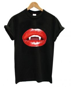 Halloween Lips Vampire Tshirt FD01