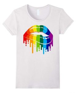 Hot Kiss Lips Gay T-shirt FD01