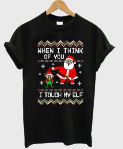 I Think Of You Christmas T-Shirt SR01