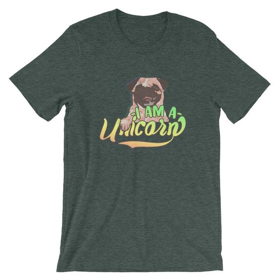 I'm A Unicorn Pug t-shirt DAN