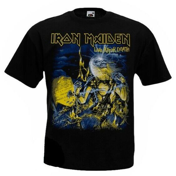 Iron Live After Death T-shirt SR31