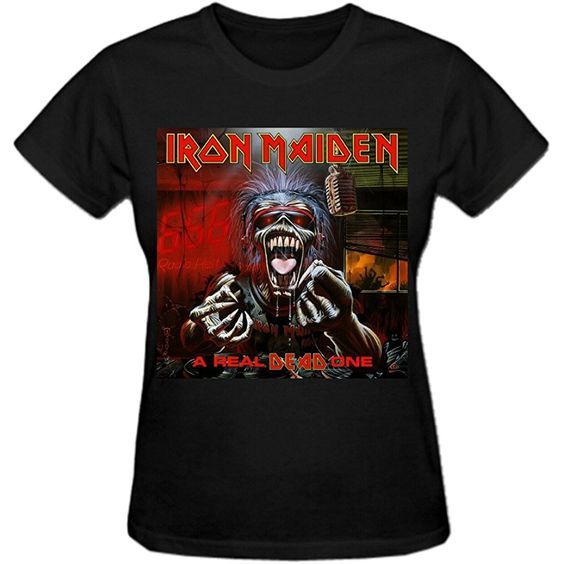 Iron Maiden A Real Dead T Shirt SR31