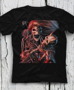 Iron Maiden Black Design T Shirt SR31