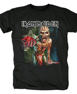 Iron Maiden Black T shirt SR31