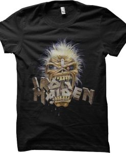 Iron Maiden Face Men T Shirt SR31