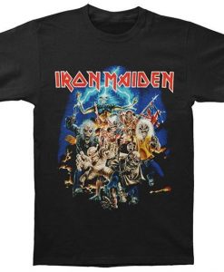 Iron Maiden Print T shirt SR31