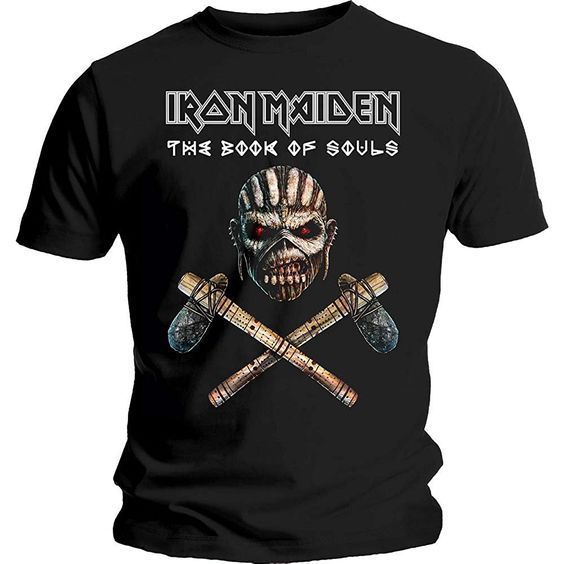 Iron Maiden The Book of Souls t Shirt SR31