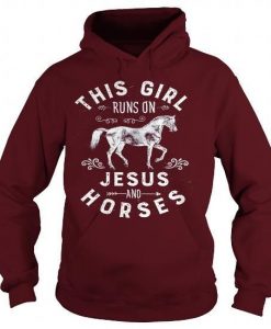 Jesus And Horse Hoodie AZ