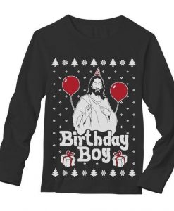 Jesus Birthday Boy Sweatshirt AZ