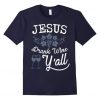 Jesus Print T Shirt AZ