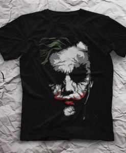 Joker Black Unisex T-Shirt AV01