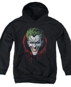 Joker Drip Black Hoodie AV01