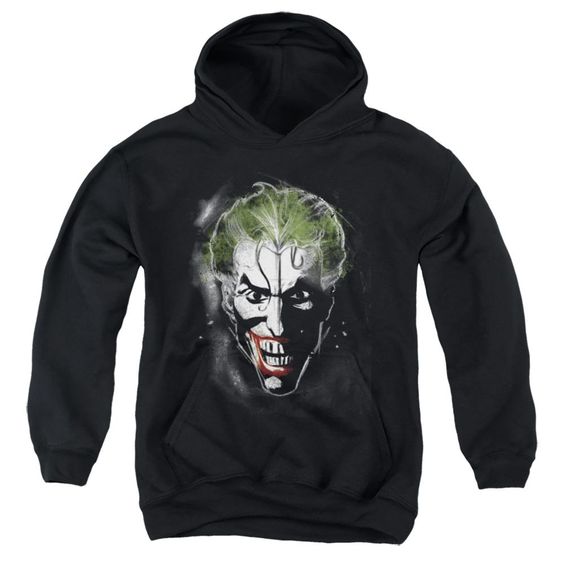 Joker Face Black Hoodie AV01