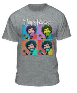 Joy of Painting Bob Ross T Shirt SR28