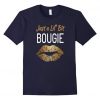 Just a Lil' Bit Bougie Lips T-shirt FD01