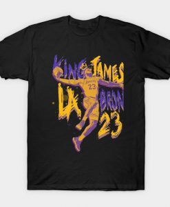 King Lebron James Lakers lebron T-Shirt EL01