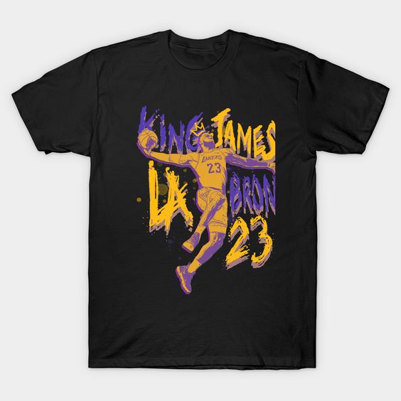 King Lebron James Lakers lebron T-Shirt EL01