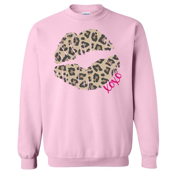 Kiss Leopard Sweatshirt FD01