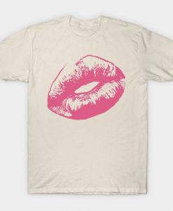 Kiss Pink Lips T-shirt FD01