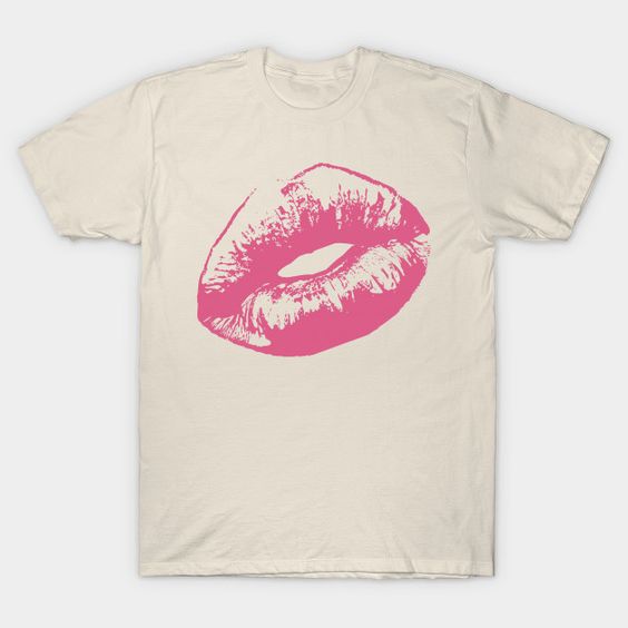 Kiss Pink Lips T-shirt FD01