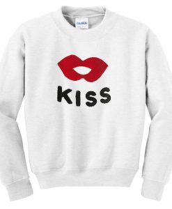 Kiss red lips-Sweatshirt FD01