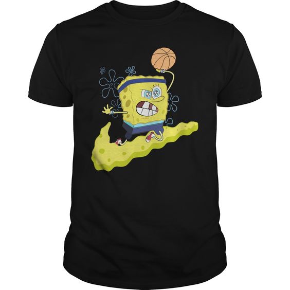 Kyrie Irving Basketball SpongeBob Shirt FD01