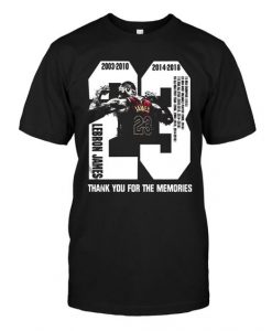 Lebron James Thank You T-Shirt EL01