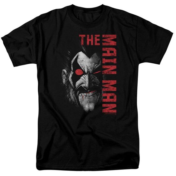 Lobo T-Shirt The Main Man Black Tee DAN