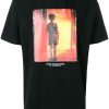 Milan black photo print T-shirt ER30