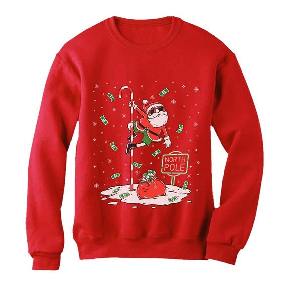 North Pole Christmas Sweatshirt SR01