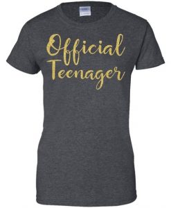 Official Teenager Tshirt 13 Year T-Shirt AV01