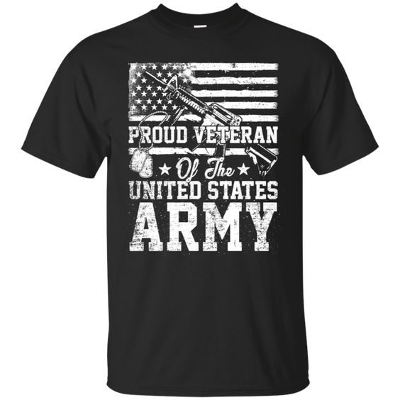 PROUD Veteran of the UNITED STATES ARMY t-shirt DAN