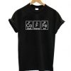 Periodic BLACK Table Barista Coffee T-Shirt ER30
