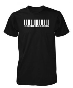 Piano Keys Music T-shirt AI01