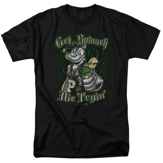 Popeye - Get Spinach T-Shirt DAN