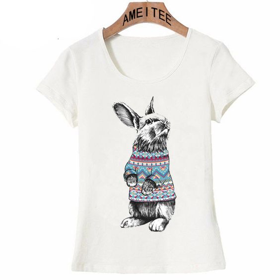 Rabbit Tribal T-shirt FD01
