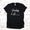 Reading Is Lit T Shirt SR01