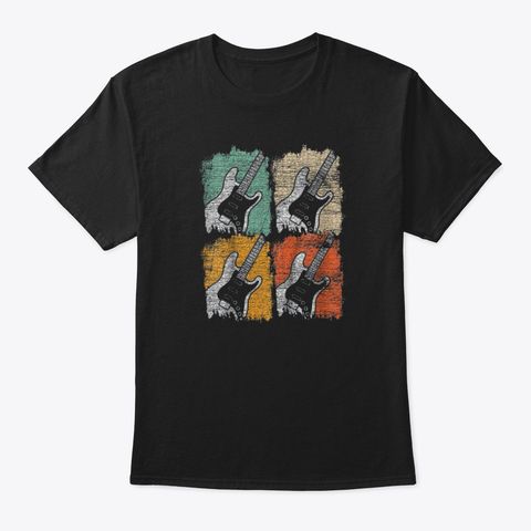 Retro Guitar Gift T-Shirt VL01