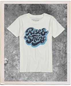 Rise & Shine White T-Shirt VL