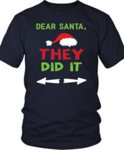 Santa Christmas Funny T-Shirt SR01