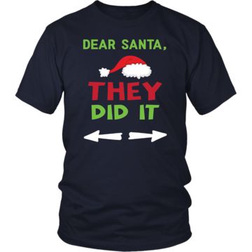 Santa Christmas Funny T-Shirt SR01