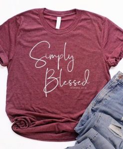 Simply Blessed Shirt FD