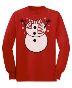 Snowman Christmas Funny Sweatshirt SR01
