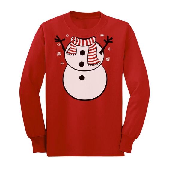 Snowman Christmas Funny Sweatshirt SR01