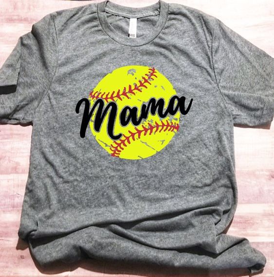 Softball mama shirts DAN